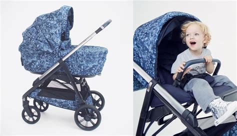 dior x inglesina bassinet and stroller combo